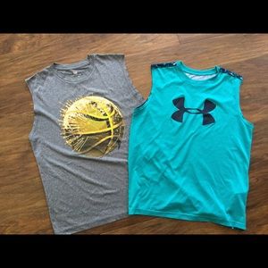 Set of Boys Sleeveless T-shirts